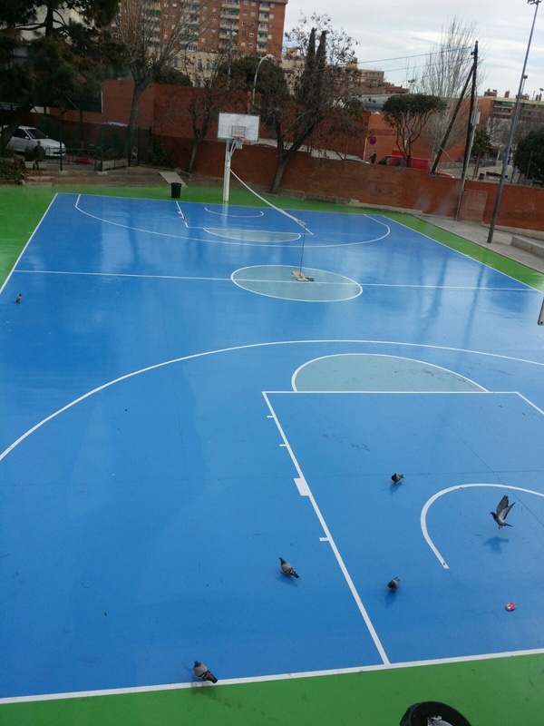 Pavimentos deportivos en Barcelona